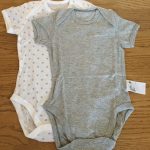 1m6d ユニクロで夏用ベビー肌着を新調!