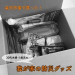 楽天市場で購入!子育て中30代夫婦と1歳児のおすすめ防災グッズ