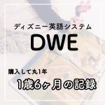 【1歳6ヶ月】DWE(ディズニー英語システム)を購入して1年使った成果と正直な感想。